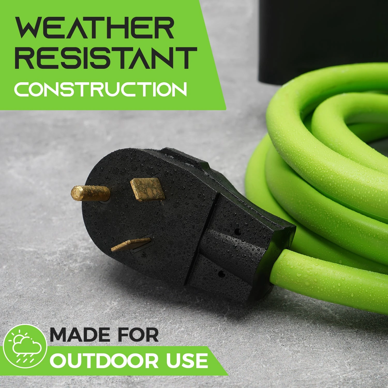 30-Amp Extension Cord For RV And Auto, 125-Volt, 3-Prong, 10/3 STW 10AWG Gauge 3 Wire, NEMA TT-30P To TT-30R, Outdoor, Waterproof, Outdoor Camper Power Cord(Gearit 30 Amp 250 Volt Generator Extension Cord Nema Tt 30p To Tt 30r For Rv Outdoor 10 3 Stw 10awg Gauge 3 Wire) 5 30-Amp Extension Cord For RV And Auto, 125-Volt, 3-Prong, 10/3 STW 10AWG Gauge 3 Wire, NEMA TT-30P To TT-30R, Outdoor, Waterproof, Outdoor Camper Power Cord(Gearit 30 Amp 250 Volt Generator Extension Cord Nema Tt 30p To Tt 30r For Rv Outdoor 10 3 Stw 10awg Gauge 3 Wire) - Image 5