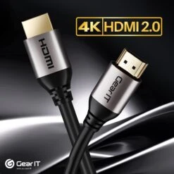 4K HDMI Cable CL3 Rated - HDMI 2.0b - 4K@60hz, Black(Gearit 4k Hdmi Cable Cl3 Rated Hdmi 2 0b 4k 60hz Black) -GEARit Store 2 6ea1d046 d29d 4372 9f1a 2d568fff296a