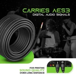 XLR / DMX OFC Bulk Cable, 300 Feet(Xlr Dmx Ofc Bulk Cable 300 Feet) -GEARit Store 4.1