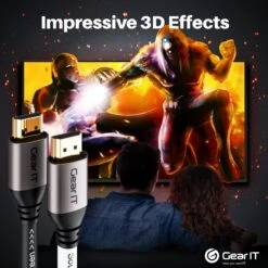 4K HDMI Cable With Signal Booster CL3 Rated - HDMI 2.0b - 4K@60hz, Black(Gearit Hdmi Cable With Signal Booster Cl3 Rated Hdmi 2 0b 4k 60hz Black) 28 4K HDMI Cable With Signal Booster CL3 Rated - HDMI 2.0b - 4K@60hz, Black(Gearit Hdmi Cable With Signal Booster Cl3 Rated Hdmi 2 0b 4k 60hz Black) -GEARit Store 5 C 7d89fc21 d991 40d6 a175 4514eb989da6