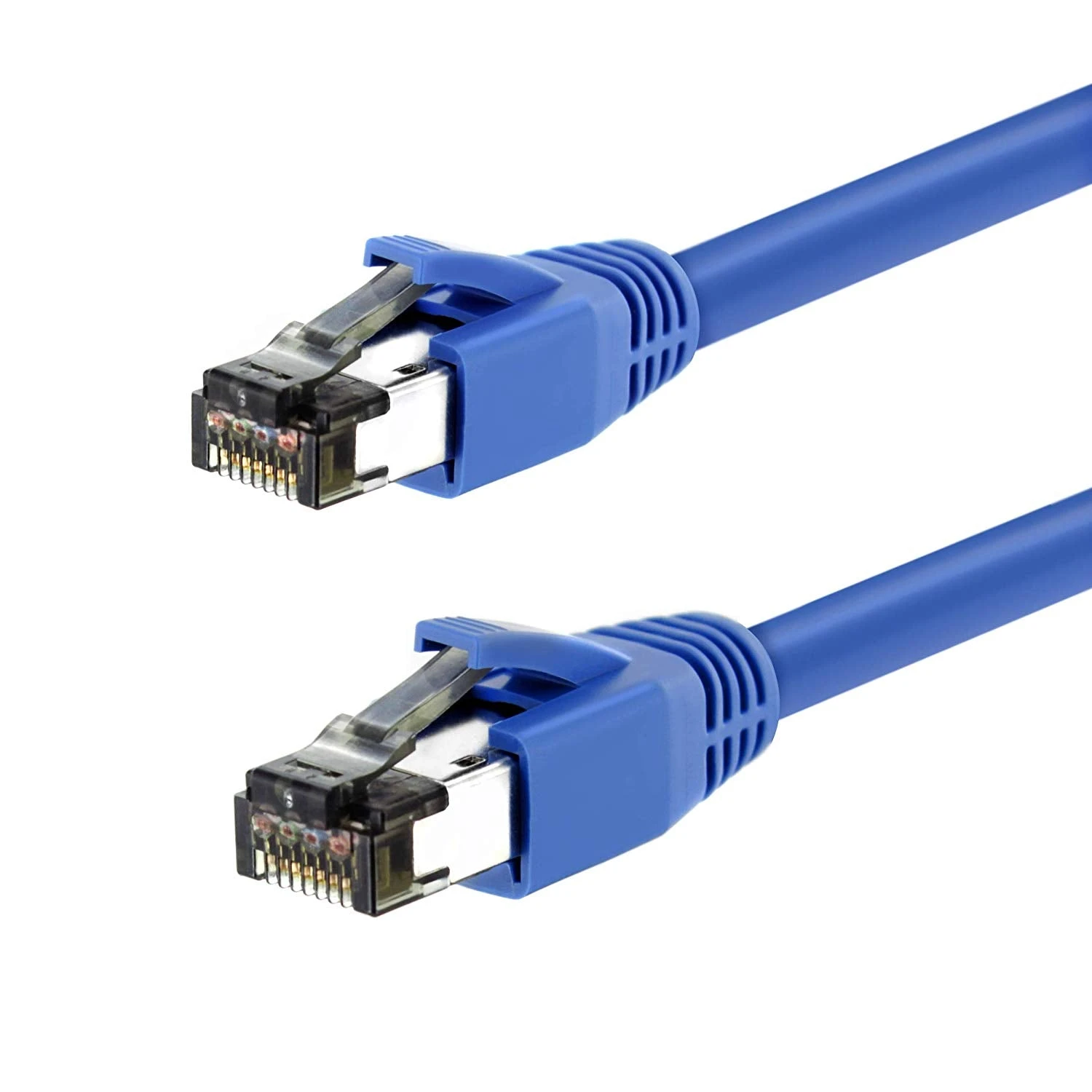Cat8 Ethernet Patch Cable - S/FTP - 24 AWG - 10Gbps/25Gbps/40Gpbs, 2GHz 2000Mhz, Blue(Gearit Cat8 Ethernet Patch Cable S Ftp 24awgm 10gbps 25gbps 40gpbs 2ghz 2000mhz Category8 Blue) 7 Cat8 Ethernet Patch Cable - S/FTP - 24 AWG - 10Gbps/25Gbps/40Gpbs, 2GHz 2000Mhz, Blue(Gearit Cat8 Ethernet Patch Cable S Ftp 24awgm 10gbps 25gbps 40gpbs 2ghz 2000mhz Category8 Blue) - Image 7