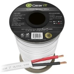 14 AWG In Wall Speaker Wire - CL2 Rated - Oxygen Free Copper (OFC), White(Gearit 14 Gauge Speaker Wire Cl2 Rated In Wall Ofc Oxygen Free Copper Cable 99 7 Home Theatre Car Speakers More 14 Awg Pro Series Cl2) 30 14 AWG In Wall Speaker Wire - CL2 Rated - Oxygen Free Copper (OFC), White(Gearit 14 Gauge Speaker Wire Cl2 Rated In Wall Ofc Oxygen Free Copper Cable 99 7 Home Theatre Car Speakers More 14 Awg Pro Series Cl2) -GEARit Store 813ZToJlQ2L. SL1500 33e7b6b9 bd1a 4dc1 8c72 99b1f2a48e41