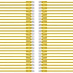 Flexible Soft Boot Cat6 Ethernet Patch Cable, Yellow(Gearit Cat6 Ethernet Patch Cable Premium Flexible Soft Tab Snagless Rj45 Stranded 550mhz Utp Pure Bare Copper Wire 24awg Yellow) 18 Flexible Soft Boot Cat6 Ethernet Patch Cable, Yellow(Gearit Cat6 Ethernet Patch Cable Premium Flexible Soft Tab Snagless Rj45 Stranded 550mhz Utp Pure Bare Copper Wire 24awg Yellow) -GEARit Store 81BOrZ2V71L. SX679