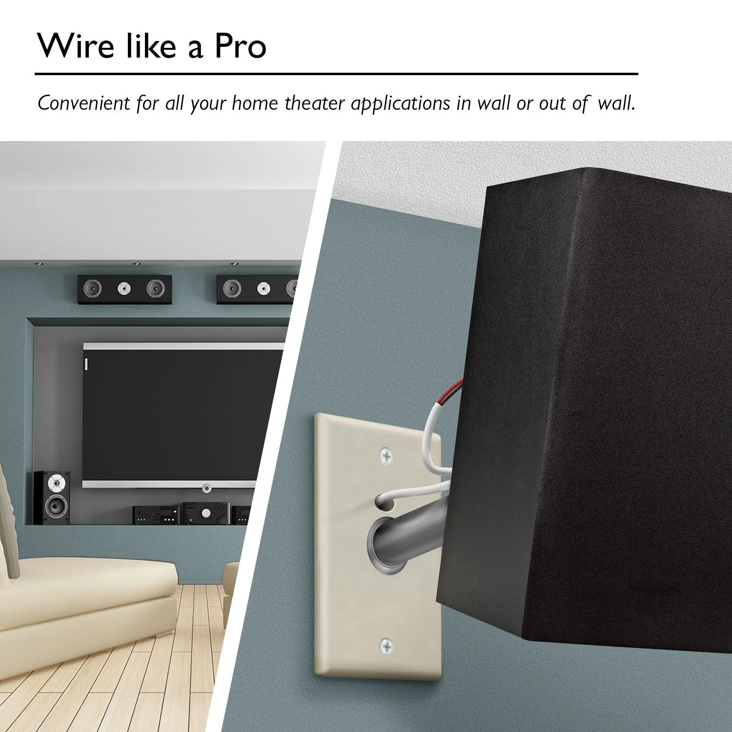 14 AWG In Wall Speaker Wire - CL2 Rated - Oxygen Free Copper (OFC), White(Gearit 14 Gauge Speaker Wire Cl2 Rated In Wall Ofc Oxygen Free Copper Cable 99 7 Home Theatre Car Speakers More 14 Awg Pro Series Cl2) 19 14 AWG In Wall Speaker Wire - CL2 Rated - Oxygen Free Copper (OFC), White(Gearit 14 Gauge Speaker Wire Cl2 Rated In Wall Ofc Oxygen Free Copper Cable 99 7 Home Theatre Car Speakers More 14 Awg Pro Series Cl2) - Image 19