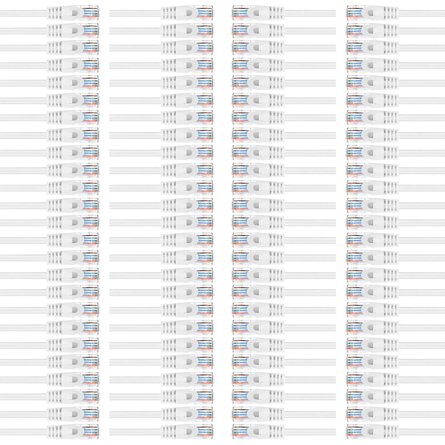 Flexible Soft Boot Cat6 Ethernet Patch Cable, White(Gearit Cat6 Ethernet Patch Cable Premium Flexible Soft Tab Snagless Rj45 Stranded 550mhz Utp Pure Bare Copper Wire 24awg White) 10 Flexible Soft Boot Cat6 Ethernet Patch Cable, White(Gearit Cat6 Ethernet Patch Cable Premium Flexible Soft Tab Snagless Rj45 Stranded 550mhz Utp Pure Bare Copper Wire 24awg White) - Image 10