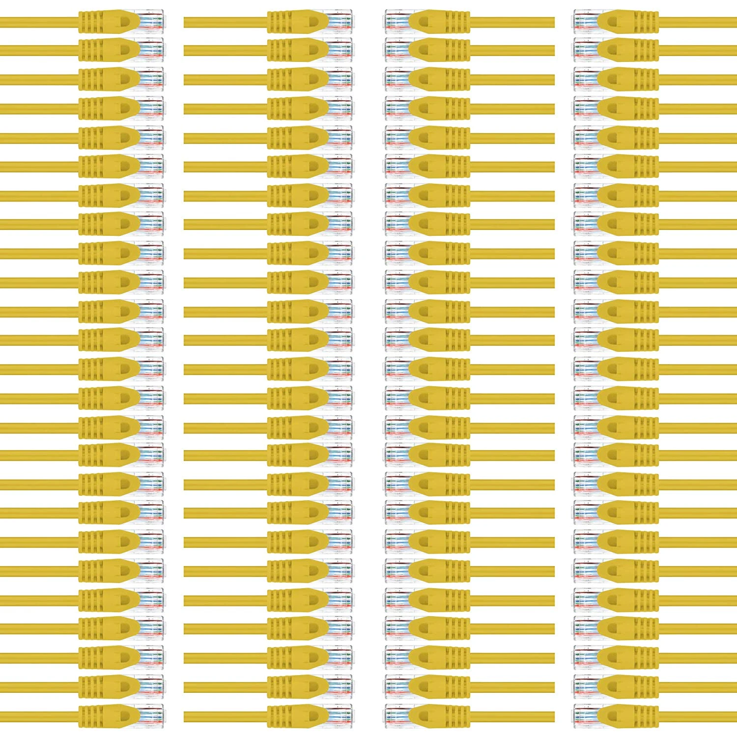 Flexible Soft Boot Cat6 Ethernet Patch Cable, Yellow(Gearit Cat6 Ethernet Patch Cable Premium Flexible Soft Tab Snagless Rj45 Stranded 550mhz Utp Pure Bare Copper Wire 24awg Yellow) 10 Flexible Soft Boot Cat6 Ethernet Patch Cable, Yellow(Gearit Cat6 Ethernet Patch Cable Premium Flexible Soft Tab Snagless Rj45 Stranded 550mhz Utp Pure Bare Copper Wire 24awg Yellow) - Image 10