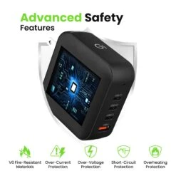 165W USB-C Super Fast GaN Charger(165w Usb C Super Fast Gan Charger) -GEARit Store C165 4