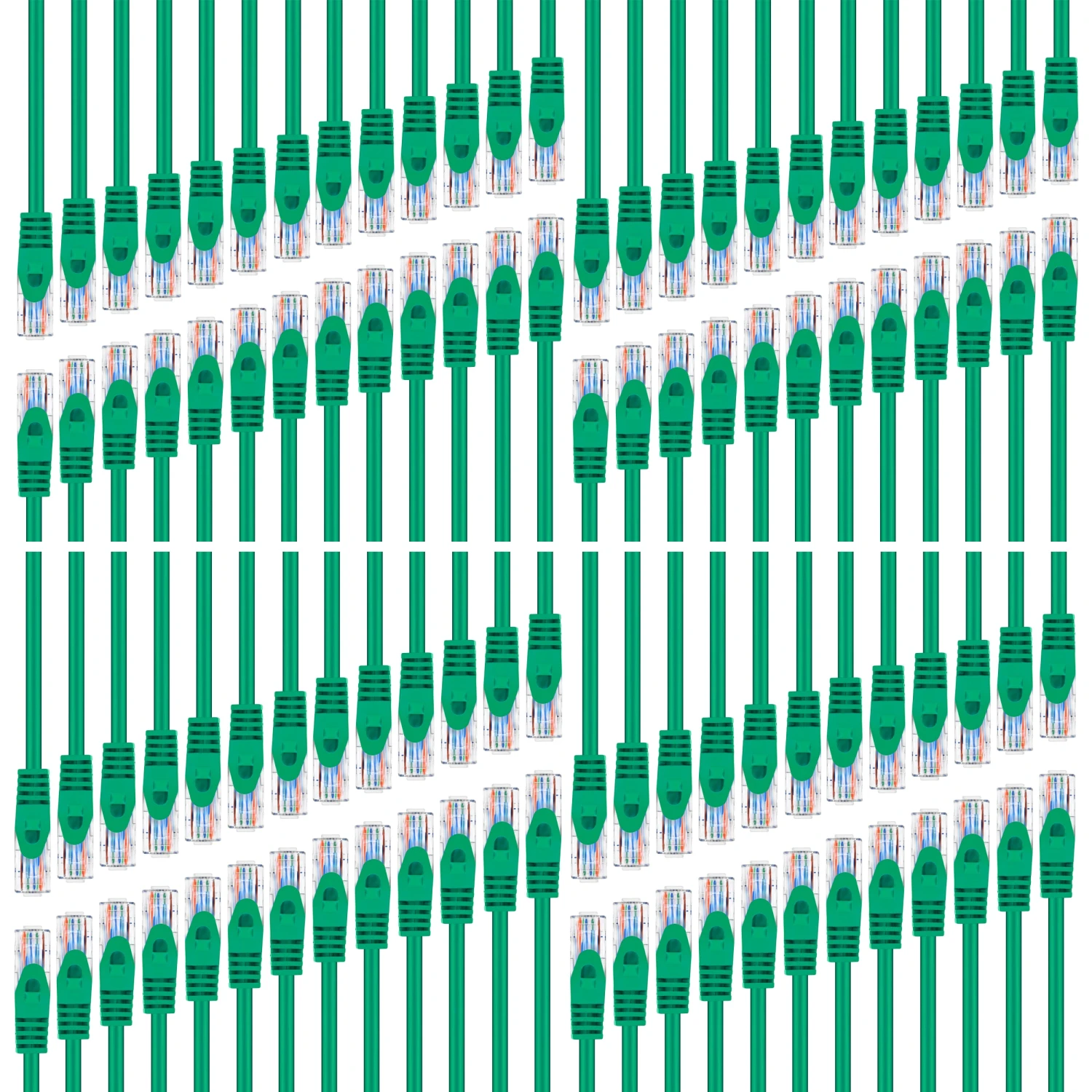 Flexible Soft Boot Cat6 Ethernet Patch Cable, Green(Gearit Cat6 Ethernet Patch Cable Premium Flexible Soft Tab Snagless Rj45 Stranded 550mhz Utp Pure Bare Copper Wire 24awg Green) 5 Flexible Soft Boot Cat6 Ethernet Patch Cable, Green(Gearit Cat6 Ethernet Patch Cable Premium Flexible Soft Tab Snagless Rj45 Stranded 550mhz Utp Pure Bare Copper Wire 24awg Green) - Image 5