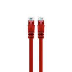 Cat6 Ethernet Patch Cable - Snagless RJ45, Stranded, 550Mhz, UTP, Pure Bare Copper Wire, 24AWG- Red(Gearit Cat6 Ethernet Patch Cable Snagless Rj45 Stranded 550mhz Utp Pure Bare Copper Wire 24awg Red)