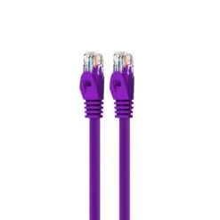 Flexible Soft Boot Cat6 Ethernet Patch Cable, Purple(Copy Of Gearit Cat6 Ethernet Patch Cable Premium Flexible Soft Tab Snagless Rj45 Stranded 550mhz Utp Pure Bare Copper Wire 24awg Purple)