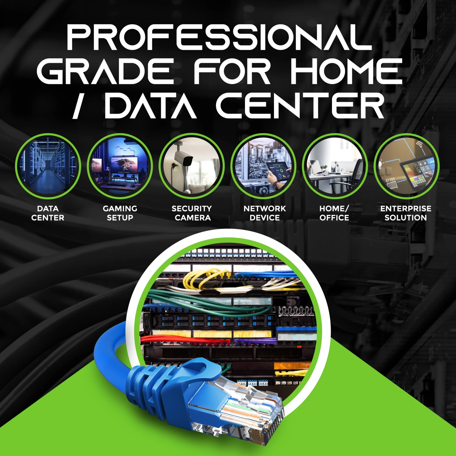 Flexible Soft Boot Cat6 Ethernet Patch Cable, Blue(Gearit Cat6 Ethernet Patch Cable Premium Flexible Soft Tab Snagless Rj45 Stranded 550mhz Utp Pure Bare Copper Wire 24awg Blue) 4 Flexible Soft Boot Cat6 Ethernet Patch Cable, Blue(Gearit Cat6 Ethernet Patch Cable Premium Flexible Soft Tab Snagless Rj45 Stranded 550mhz Utp Pure Bare Copper Wire 24awg Blue) - Image 4