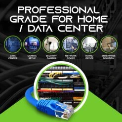 Cat 6 Ethernet Patch Cable (20-Pack)(Cat 6 Ethernet Patch Cable 20 Pack) -GEARit Store Cat6 20Blue 2 f8562c42 eb1d 4a3e bd10 116cca850297