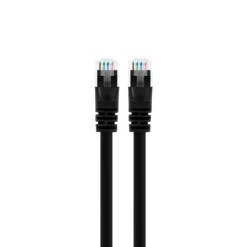Cat5e Ethernet Patch Cable - Snagless RJ45, Stranded, 350Mhz, UTP, Pure Bare Copper Wire, 24AWG - Black(Gearit Cat5e Ethernet Patch Cable Snagless Rj45 Stranded 350mhz Utp Pure Bare Copper Wire 24awg Black)