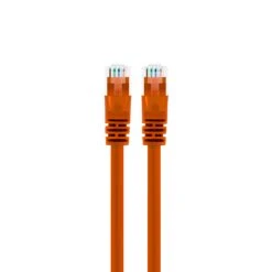 Cat6 Ethernet Patch Cable - Snagless RJ45, Stranded, 550Mhz, UTP, Pure Bare Copper Wire, 24AWG- Orange(Gearit Cat6 Ethernet Patch Cable Snagless Rj45 Stranded 550mhz Utp Pure Bare Copper Wire 24awg Orange)