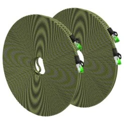 Cat 7 Ethernet Cable 100 Feet - 32 AWG Flat Patch Cable - Nylon Braided(Gearit Cat 7 Ethernet Cable 100 Feet 32 Awg Flat Patch Cable Nylon Braided) -GEARit Store Cat7 100FT 2PK