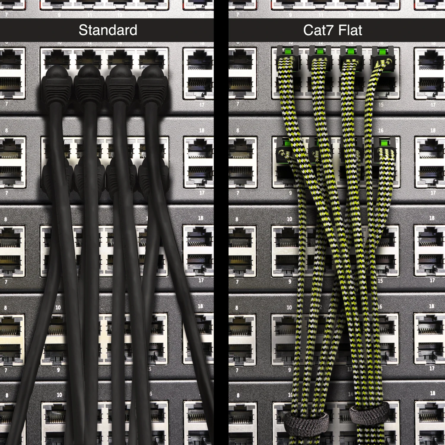 Cat7 Ethernet Cable 33 Feet - 32 AWG Flat Patch Cable - Nylon Braided(Gearit Cat 7 Ethernet Cable 33 Feet 32 Awg Flat Patch Cable Nylon Braided) 8 Cat7 Ethernet Cable 33 Feet - 32 AWG Flat Patch Cable - Nylon Braided(Gearit Cat 7 Ethernet Cable 33 Feet 32 Awg Flat Patch Cable Nylon Braided) - Image 8