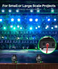 DMX Extension Cable For Stage Lighting 6-Pack(Gearit 6 Pack Dmx Male To Dmx Female Stage Lighting Cable Xlr Compatible) -GEARit Store DMX Color 7