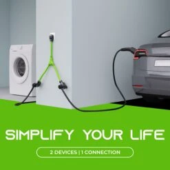 30 Amp NEMA 14-30P To Dual NEMA 14-30R Splitter Power Cord Adapter - 4 Prong STW 10AWG 4C(30 Amp Nema 14 30p To Dual Nema 14 30r Splitter Power Cord Adapter 4 Prong Stw 10awg 4c) 11 30 Amp NEMA 14-30P To Dual NEMA 14-30R Splitter Power Cord Adapter - 4 Prong STW 10AWG 4C(30 Amp Nema 14 30p To Dual Nema 14 30r Splitter Power Cord Adapter 4 Prong Stw 10awg 4c) -GEARit Store GI 1430P 1430R2 SPT 6