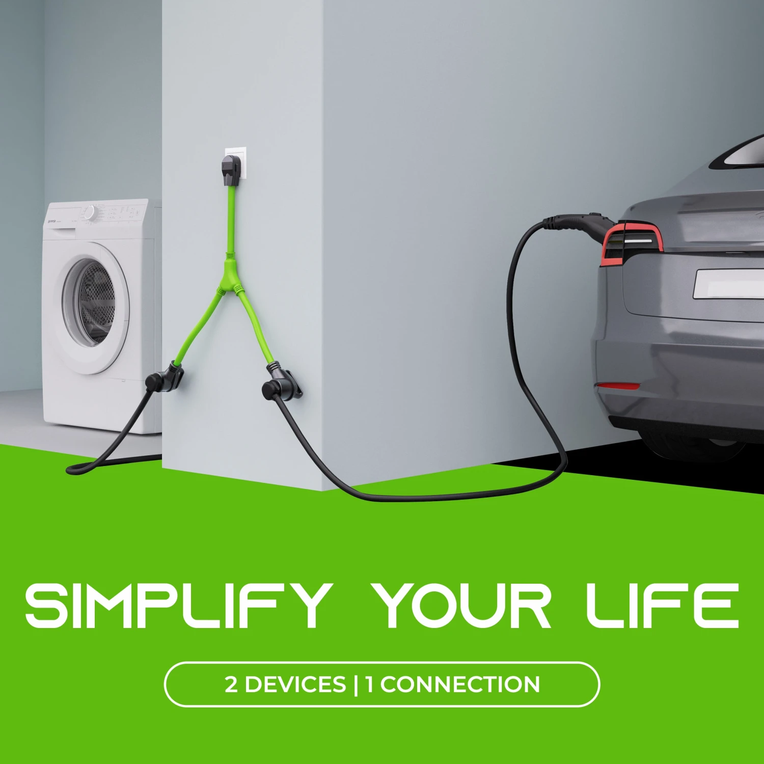 30 Amp NEMA 14-30P To Dual NEMA 14-30R Splitter Power Cord Adapter - 4 Prong STW 10AWG 4C(30 Amp Nema 14 30p To Dual Nema 14 30r Splitter Power Cord Adapter 4 Prong Stw 10awg 4c) 5 30 Amp NEMA 14-30P To Dual NEMA 14-30R Splitter Power Cord Adapter - 4 Prong STW 10AWG 4C(30 Amp Nema 14 30p To Dual Nema 14 30r Splitter Power Cord Adapter 4 Prong Stw 10awg 4c) - Image 5