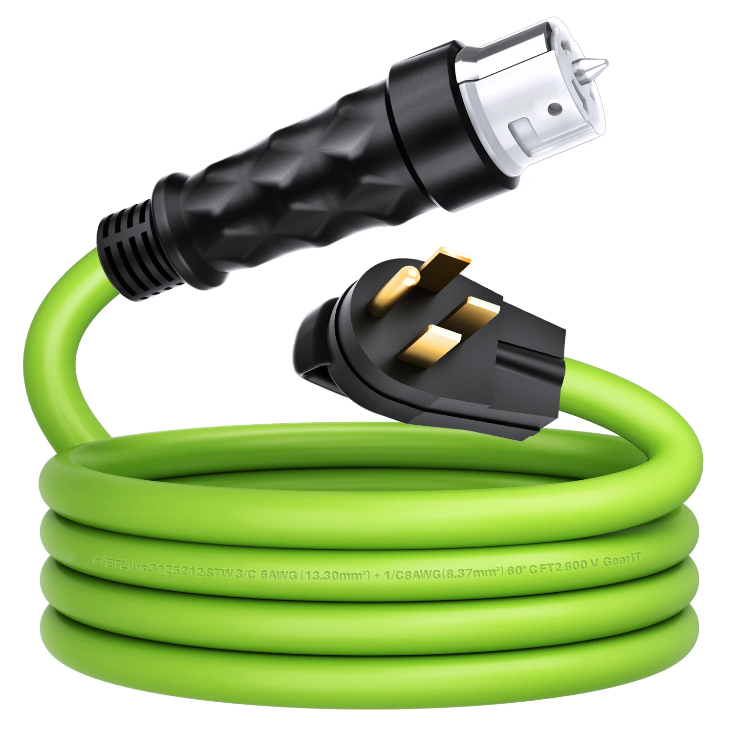 50-Amp NEMA 14-50P To SS2-50R Generator Extension Power Cable Cord(Gearit 50 Amp Nema 14 50p To Sse 50r Generator Extension Power Cable Cord) 9 50-Amp NEMA 14-50P To SS2-50R Generator Extension Power Cable Cord(Gearit 50 Amp Nema 14 50p To Sse 50r Generator Extension Power Cable Cord) - Image 9