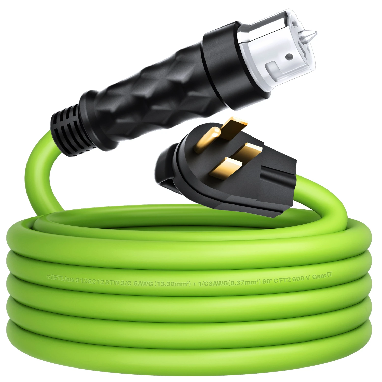 50-Amp NEMA 14-50P To SS2-50R Generator Extension Power Cable Cord(Gearit 50 Amp Nema 14 50p To Sse 50r Generator Extension Power Cable Cord) 11 50-Amp NEMA 14-50P To SS2-50R Generator Extension Power Cable Cord(Gearit 50 Amp Nema 14 50p To Sse 50r Generator Extension Power Cable Cord) - Image 11