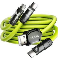 GEARit Lifestyle Series - 4-in-1 Silicone 100W USB-C Cable Fast Charging, 4 Feet(Gearit Lifestyle Series 4 In 1 Silicone 100w Usb C Cable Fast Charging)