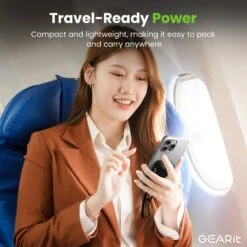 GEARit 3-in-1 GaN Charger 33W Charging 5000mAh Power Bank With Cable(Gearit 3 In 1 Gan Charger 33w Charging 5000mah Power Bank With Cable) -GEARit Store GI 5K30W C2 BK 5