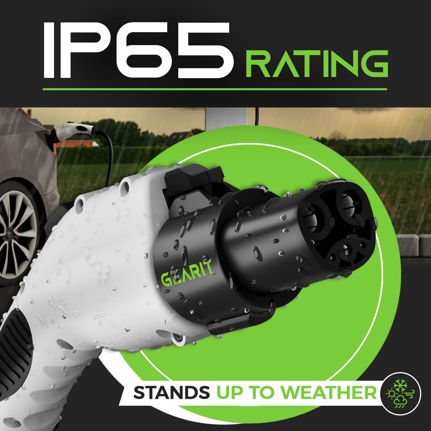 60 Amp J1772 To Tesla Adapter For Level 1 And 2 EV Chargers, IP65 Rating(60 Amp J1772 To Tesla Adapter For Level 1 And 2 Ev Chargers Ip65 Rating) 6 60 Amp J1772 To Tesla Adapter For Level 1 And 2 EV Chargers, IP65 Rating(60 Amp J1772 To Tesla Adapter For Level 1 And 2 Ev Chargers Ip65 Rating) - Image 6