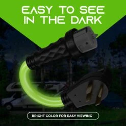 50 Amp NEMA 14-50P To SS2-50R Adapter Extension Cord Cable, 1.5 Feet(Gearit 50 Amp Nema 14 50p To Ss2 50r Adapter Extension Cord Cable 1 5 Feet) -GEARit Store GI ADP SS250R 1450P 5