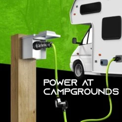 50 Amp NEMA 14-50P To SS2-50R Adapter Extension Cord Cable, 1.5 Feet(Gearit 50 Amp Nema 14 50p To Ss2 50r Adapter Extension Cord Cable 1 5 Feet) -GEARit Store GI ADP SS250R 1450P 7