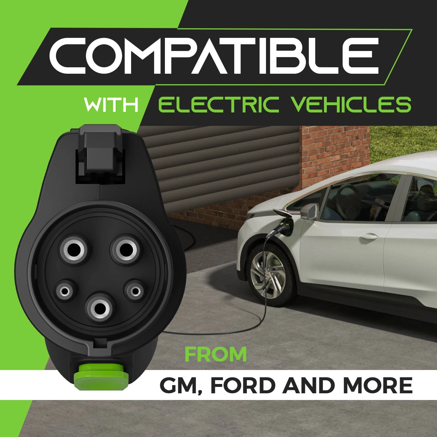 Tesla To J1772 Adapter For EV, Compatible With Tesla (NACS) Chargers(Tesla To J1772 Adapter For Ev Compatible With Tesla Nacs Chargers) 2 Tesla To J1772 Adapter For EV, Compatible With Tesla (NACS) Chargers(Tesla To J1772 Adapter For Ev Compatible With Tesla Nacs Chargers) - Image 2