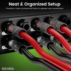 6 Pairs Closed Screw Type Speaker Banana Plugs(Gearit Banana Plug Connectors Closed Screw 24k Gold Plated 6 Pairs 12 Pieces) -GEARit Store GI BP 6PK 7 1631c696 4869 4949 8f04 e5eed70ce86b