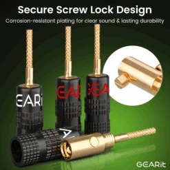 6 Pairs Flex Pin Type Speaker Banana Plugs(Gearit Speaker Banana Plugs 90 Degree Pin Plug Type For For Spring Loaded Terminals Gold Plated Connectors 6 Pair 12 Pieces) 12 6 Pairs Flex Pin Type Speaker Banana Plugs(Gearit Speaker Banana Plugs 90 Degree Pin Plug Type For For Spring Loaded Terminals Gold Plated Connectors 6 Pair 12 Pieces) -GEARit Store GI BPFX 6PK 3