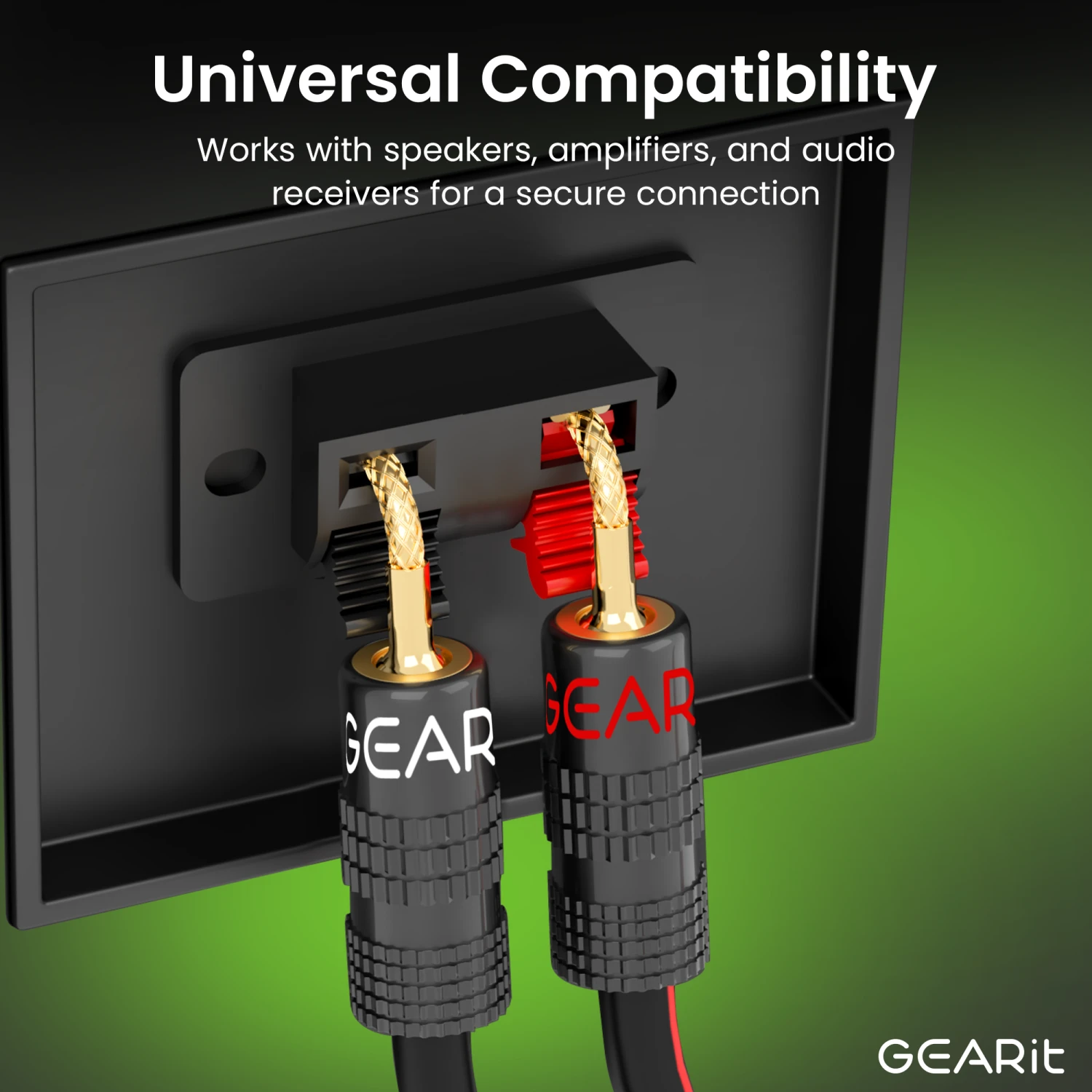 6 Pairs Flex Pin Type Speaker Banana Plugs(Gearit Speaker Banana Plugs 90 Degree Pin Plug Type For For Spring Loaded Terminals Gold Plated Connectors 6 Pair 12 Pieces) 5 6 Pairs Flex Pin Type Speaker Banana Plugs(Gearit Speaker Banana Plugs 90 Degree Pin Plug Type For For Spring Loaded Terminals Gold Plated Connectors 6 Pair 12 Pieces) - Image 5