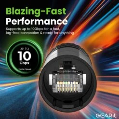 CAT6 Shielded EtherCON Cable For Pro Audio, Blue(Cat6 Shielded Ethercon Cable For Pro Audio Blue) -GEARit Store GI C6EC BL F 5 a4dcbe8e dcfb 4f31 b049 dd49799d17fe