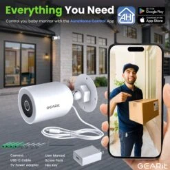 GEARit Wifi Outdoor Security Camera - 2K Video, IP65 Weatherproof, Motion Detection, Night Vision(Gearit Wifi Indoor Camera With Pan Tilt For Home Security 2k Video 2 Way Audio Motion Tracker Copy) 14 GEARit Wifi Outdoor Security Camera - 2K Video, IP65 Weatherproof, Motion Detection, Night Vision(Gearit Wifi Indoor Camera With Pan Tilt For Home Security 2k Video 2 Way Audio Motion Tracker Copy) -GEARit Store GI CAM OUT WH 001 7