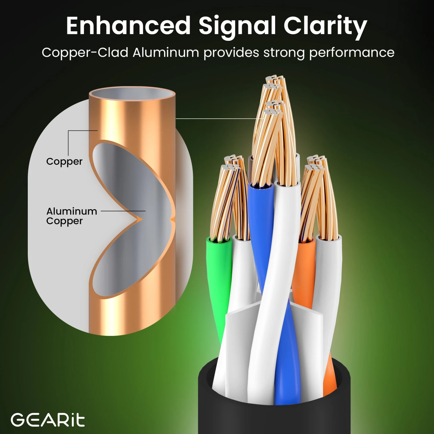 Cat6 Ethernet Patch Cable - CCA Network Cord - UTP, Black(Gearit Cat6 Ethernet Patch Cable Cca Network Cord Utp Black) 11 Cat6 Ethernet Patch Cable - CCA Network Cord - UTP, Black(Gearit Cat6 Ethernet Patch Cable Cca Network Cord Utp Black) - Image 11