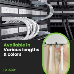 Gray Cat6 Flat Outdoor Ethernet Cable(Gray Cat6 Flat Outdoor Ethernet Cable) 26 Gray Cat6 Flat Outdoor Ethernet Cable(Gray Cat6 Flat Outdoor Ethernet Cable) -GEARit Store GI CAT6 FLT OUT LDPE GY F 7