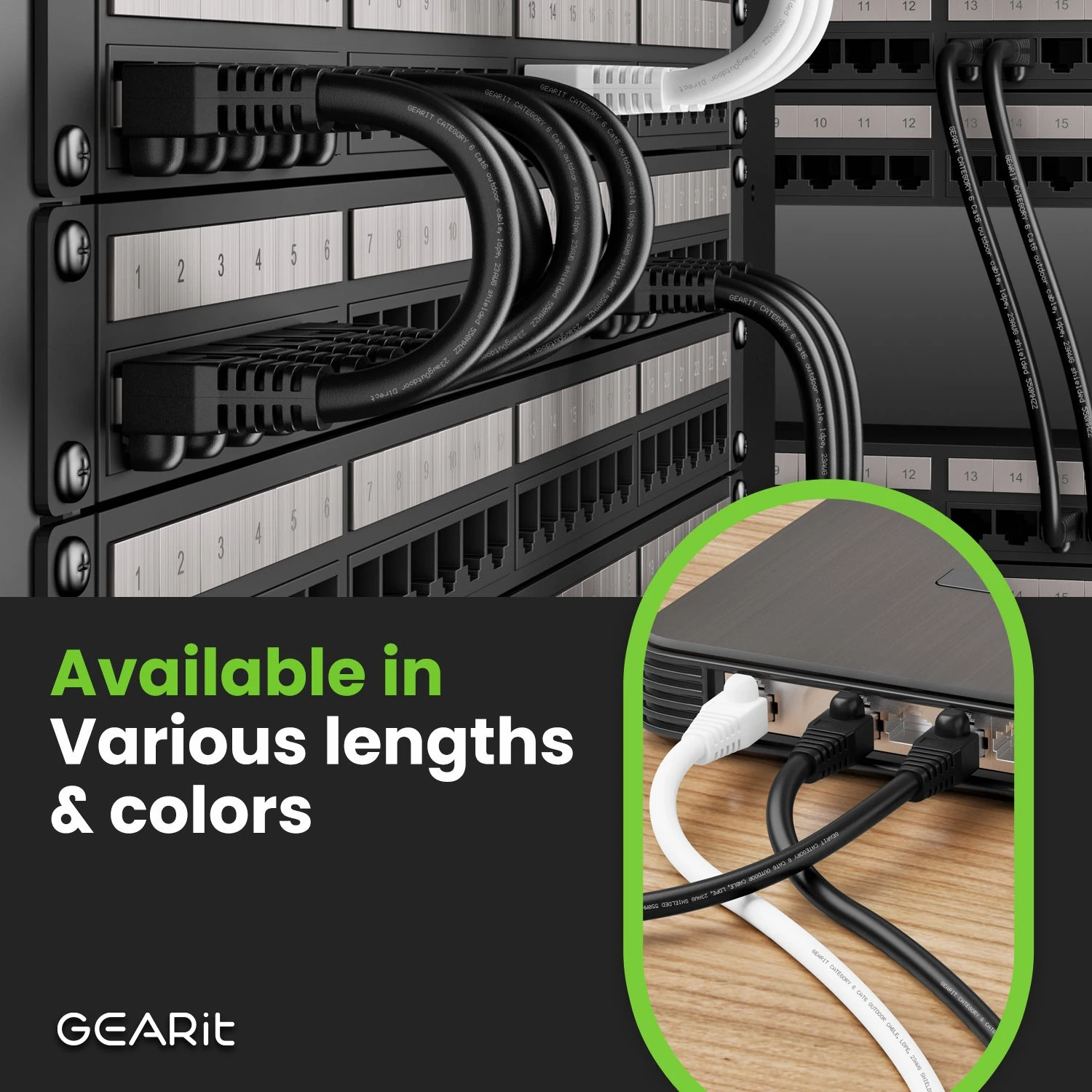 Cat6 Outdoor Ethernet Cable - 23AWG LLDPE Weatherproof Jacket S/FTP Direct Burial(Gearit Cat6 Outdoor Cable Waterproof Direct Burial 23awg Cat 6 Ethernet Ftp Foil Twisted Pair Shielded Lldpe Waterproof And Uv Resistant) 6 Cat6 Outdoor Ethernet Cable - 23AWG LLDPE Weatherproof Jacket S/FTP Direct Burial(Gearit Cat6 Outdoor Cable Waterproof Direct Burial 23awg Cat 6 Ethernet Ftp Foil Twisted Pair Shielded Lldpe Waterproof And Uv Resistant) - Image 6