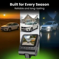 GEARit 4K Dual Dash Cam Front & Rear With WiFi GPS Night Vision 64GB Included(Gearit 4k Dual Dash Cam Front Rear With Wifi Gps Night Vision 64gb Included) -GEARit Store GI DASH 2CH 4K BK 8