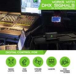 4 Channel 3-Pin XLR/DMX/AES-EBU Over Ethercon RJ45 Snake Cable(4 Channel Snake 3 Pin Xlr Dmx Aes Ebu Over Ethercon Rj45 Extender) -GEARit Store GI DMX 4CHWC 4