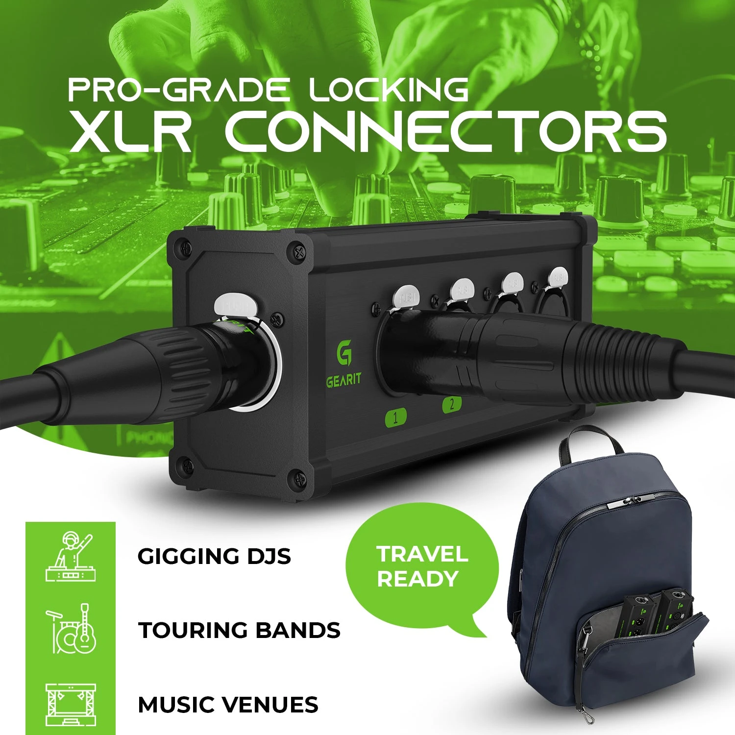 4 Channel 3-Pin XLR/DMX/AES-EBU Over Ethercon RJ45 Network Extender(Gearit 4 Channel Multi Network 3 Pin Xlr Dmx Aes Ebu To Ethercon Compatible Rj45 Cat5 Cat6 Ethernet Extender For Live Stage Sound Lighting Audio Recording Studio 1 Pair 4 Xlr Male 4 Xlr Female) 6 4 Channel 3-Pin XLR/DMX/AES-EBU Over Ethercon RJ45 Network Extender(Gearit 4 Channel Multi Network 3 Pin Xlr Dmx Aes Ebu To Ethercon Compatible Rj45 Cat5 Cat6 Ethernet Extender For Live Stage Sound Lighting Audio Recording Studio 1 Pair 4 Xlr Male 4 Xlr Female) - Image 6
