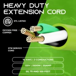 20 Amp NEMA TT-30P To L5-30R Power Extension Cord Adapter - Twist Locking STW 10AWG 3C(30 Amp Nema Tt 30p To L5 30r Power Extension Cord Adapter Twist Locking Stw 10awg 3c) 36 20 Amp NEMA TT-30P To L5-30R Power Extension Cord Adapter - Twist Locking STW 10AWG 3C(30 Amp Nema Tt 30p To L5 30r Power Extension Cord Adapter Twist Locking Stw 10awg 3c) -GEARit Store GI EXT TT30P L530R F 4 1 de367d65 5807 486a 9b0c 5948eac7febe