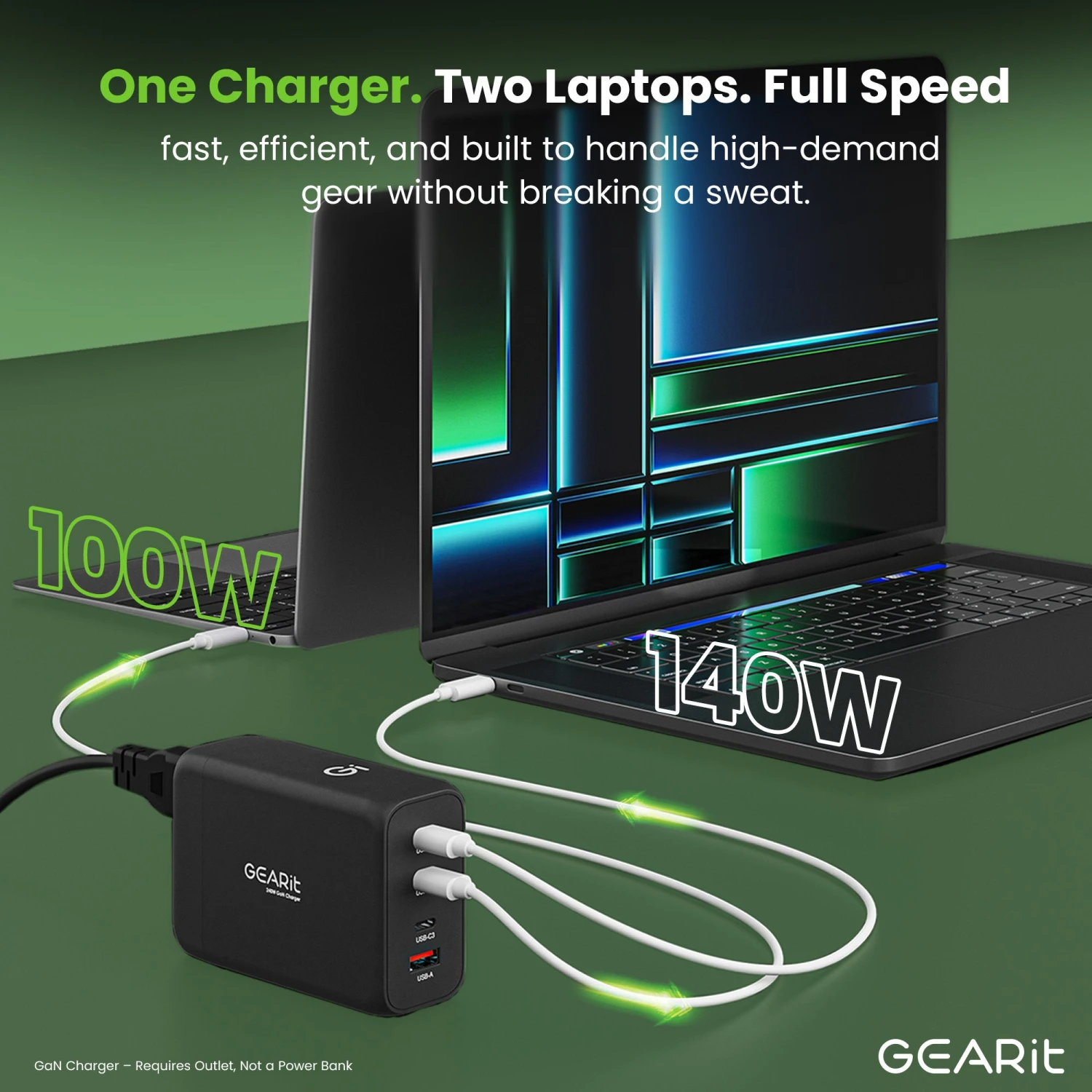 240W USB-C Super Fast GaN Charger(240w Usb C Super Fast Gan Charger) 2 240W USB-C Super Fast GaN Charger(240w Usb C Super Fast Gan Charger) - Image 2