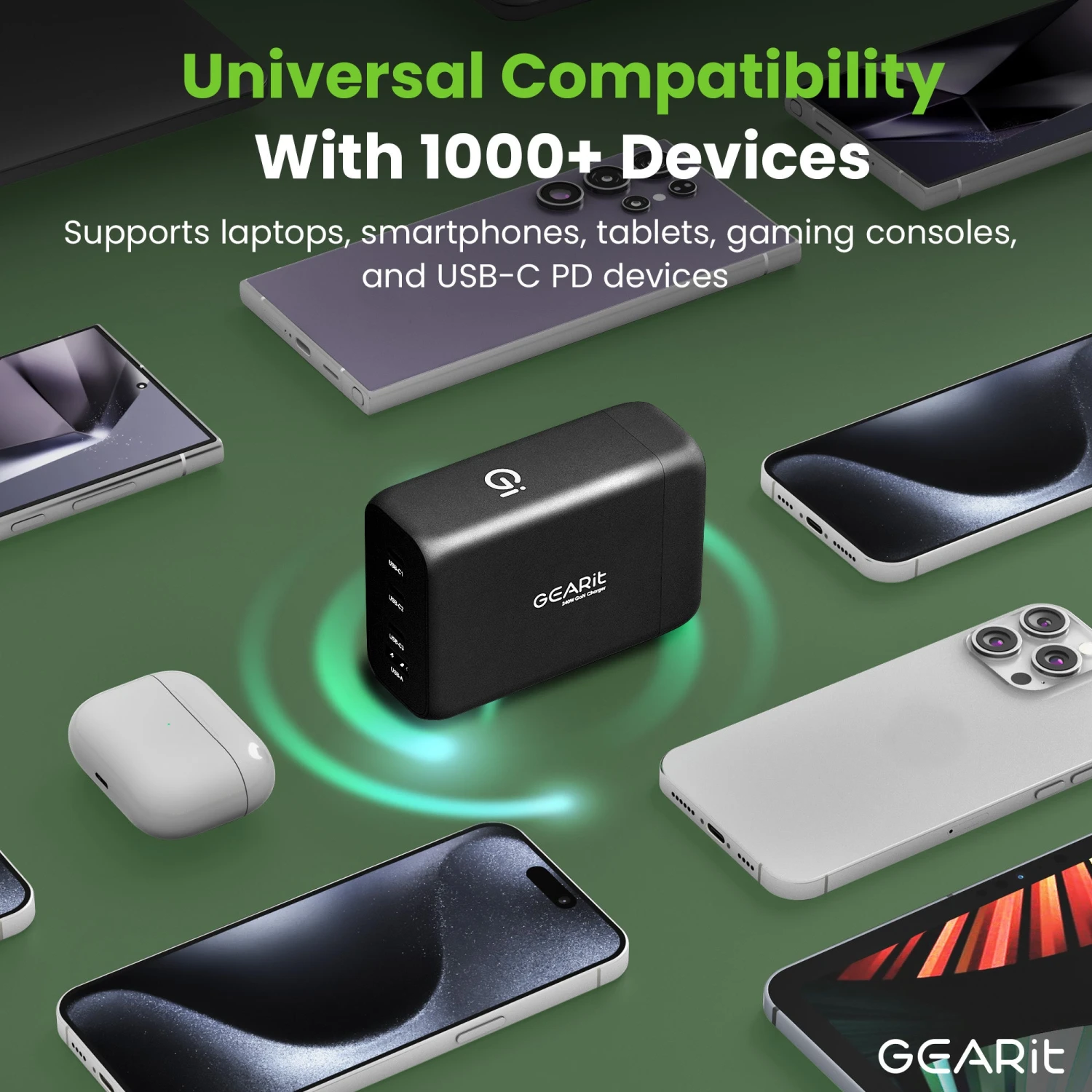 240W USB-C Super Fast GaN Charger(240w Usb C Super Fast Gan Charger) 5 240W USB-C Super Fast GaN Charger(240w Usb C Super Fast Gan Charger) - Image 5