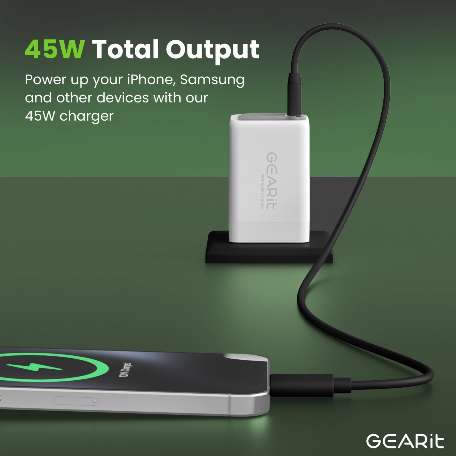 45W USB-C Super Fast GaN Charger(45w Usb C Super Fast Gan Charger) 9 45W USB-C Super Fast GaN Charger(45w Usb C Super Fast Gan Charger) - Image 9
