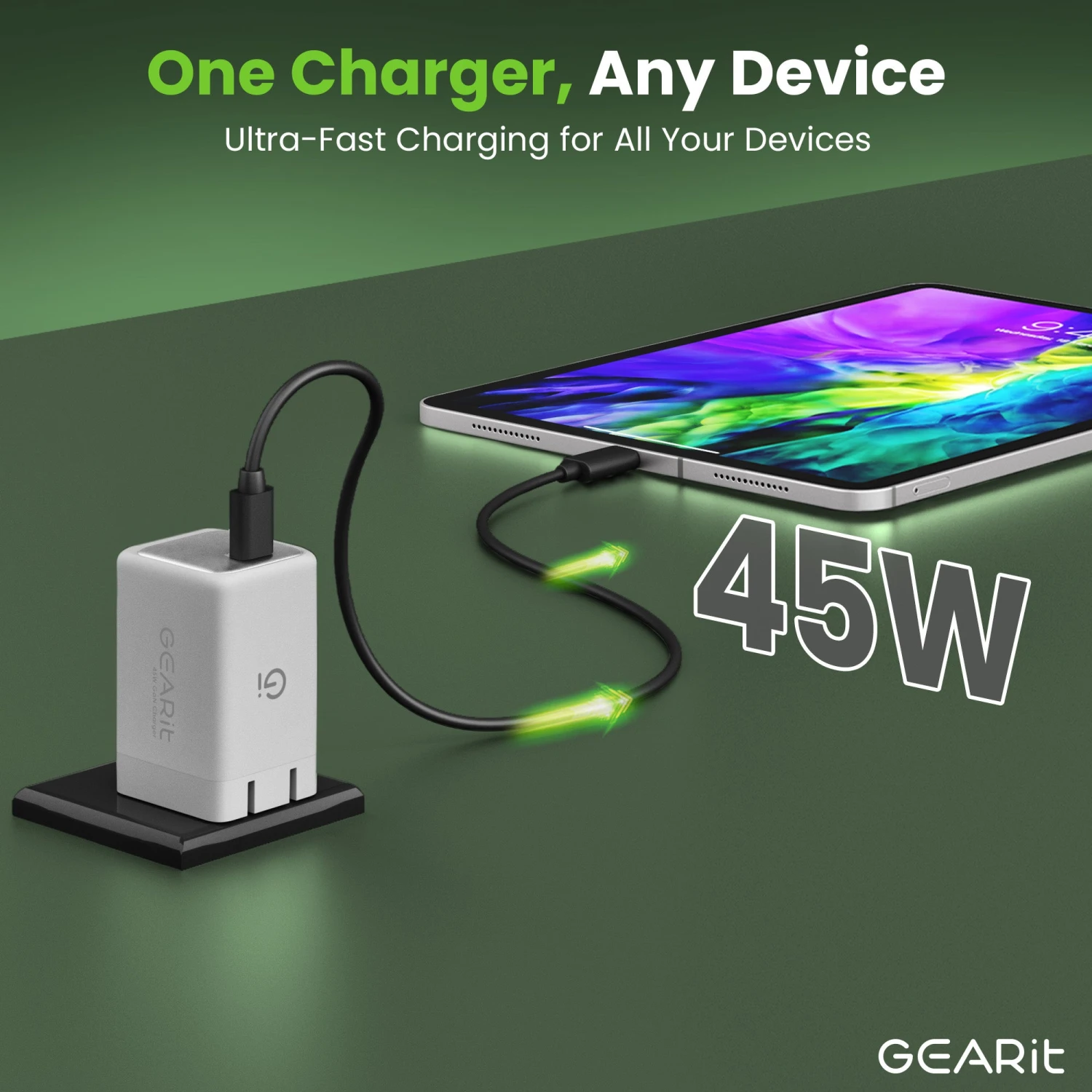 45W USB-C Super Fast GaN Charger(45w Usb C Super Fast Gan Charger) 10 45W USB-C Super Fast GaN Charger(45w Usb C Super Fast Gan Charger) - Image 10