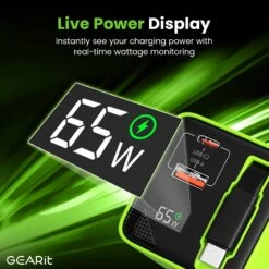 GEARit Lifestyle Series - 65W USB C GaN Charger 2 Port And Built-in Retractable USB C Cable(Gearit Lifestyle Series 65w Usb C Gan Charger 3 Port) 11 GEARit Lifestyle Series - 65W USB C GaN Charger 2 Port And Built-in Retractable USB C Cable(Gearit Lifestyle Series 65w Usb C Gan Charger 3 Port) -GEARit Store GI GC65WR C2A1 GR 4 0d63dcaf bf10 4564 8311 772bd1a9c9a4
