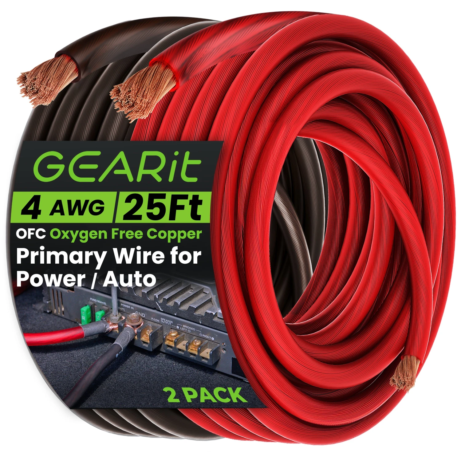 4 Gauge OFC Ground Wire - 4AWG Electrical Power Cable - 25 Feet(4 Gauge Ofc Ground Wire 4awg Electrical Power Cable 25 Feet) 11 4 Gauge OFC Ground Wire - 4AWG Electrical Power Cable - 25 Feet(4 Gauge Ofc Ground Wire 4awg Electrical Power Cable 25 Feet) - Image 11