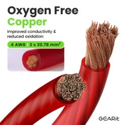 4 Gauge OFC Ground Wire - 4AWG Electrical Power Cable - 25 Feet(4 Gauge Ofc Ground Wire 4awg Electrical Power Cable 25 Feet) 29 4 Gauge OFC Ground Wire - 4AWG Electrical Power Cable - 25 Feet(4 Gauge Ofc Ground Wire 4awg Electrical Power Cable 25 Feet) -GEARit Store GI GRD 4G OFC RD F 2 663b10bb 46e4 4bb1 bc86 2eb5b644dbad